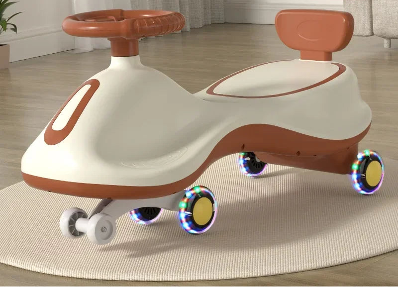 Voiture d’Équilibre Tournante pour enfants