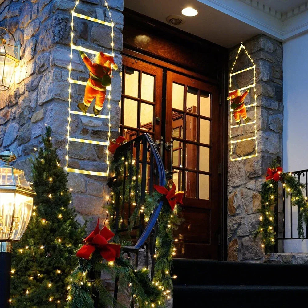 SantaGlow™ – LED Christmas Garland