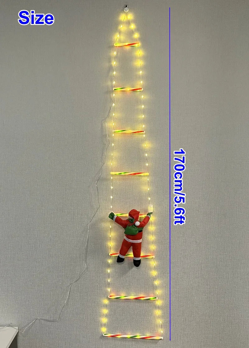 SantaGlow™ – LED Christmas Garland