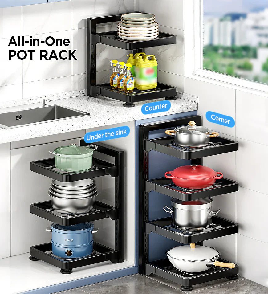 Auralie® Multi-Tier Household Storage Rack