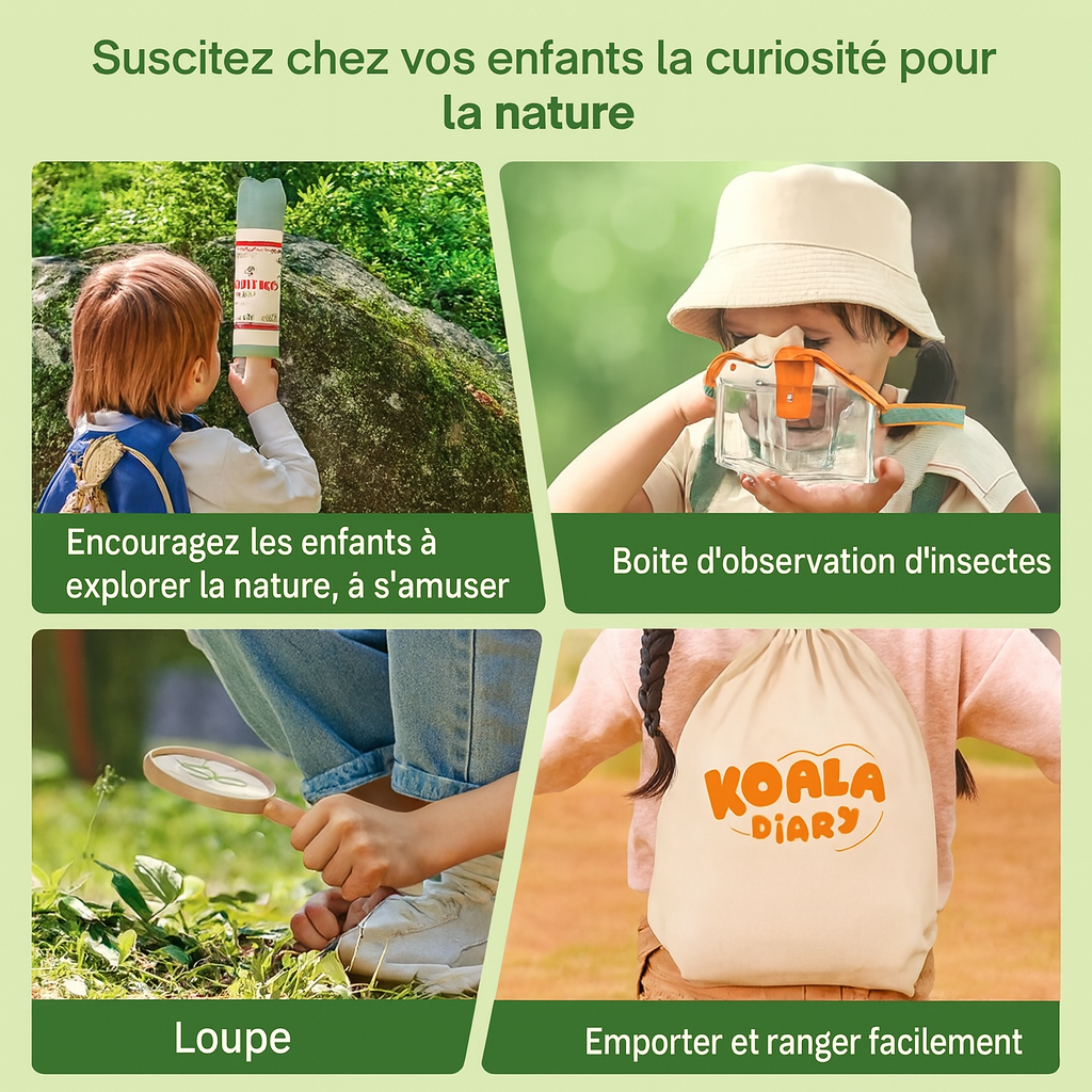 Kits d’exploration et de camping pour enfants – AventureBox™