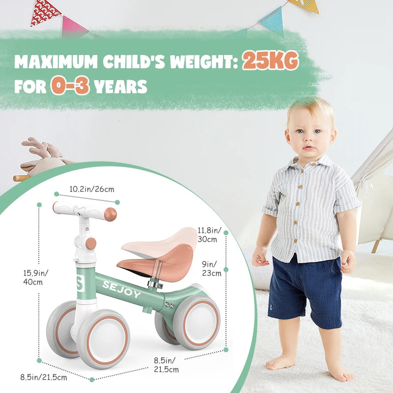 Vélo Pour Bébé - 10 Mois à 3 Ans