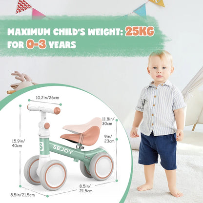 Vélo Pour Bébé - 10 Mois à 3 Ans