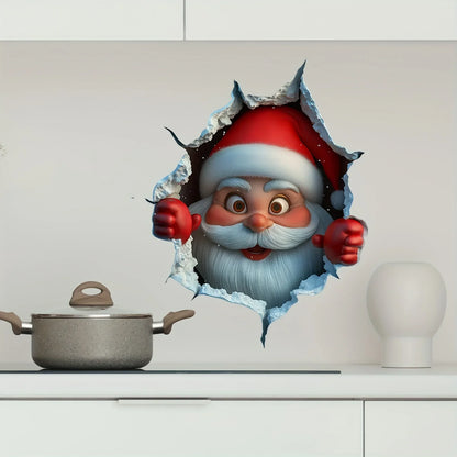 Auralix™ 3D Santa Wall Sticker