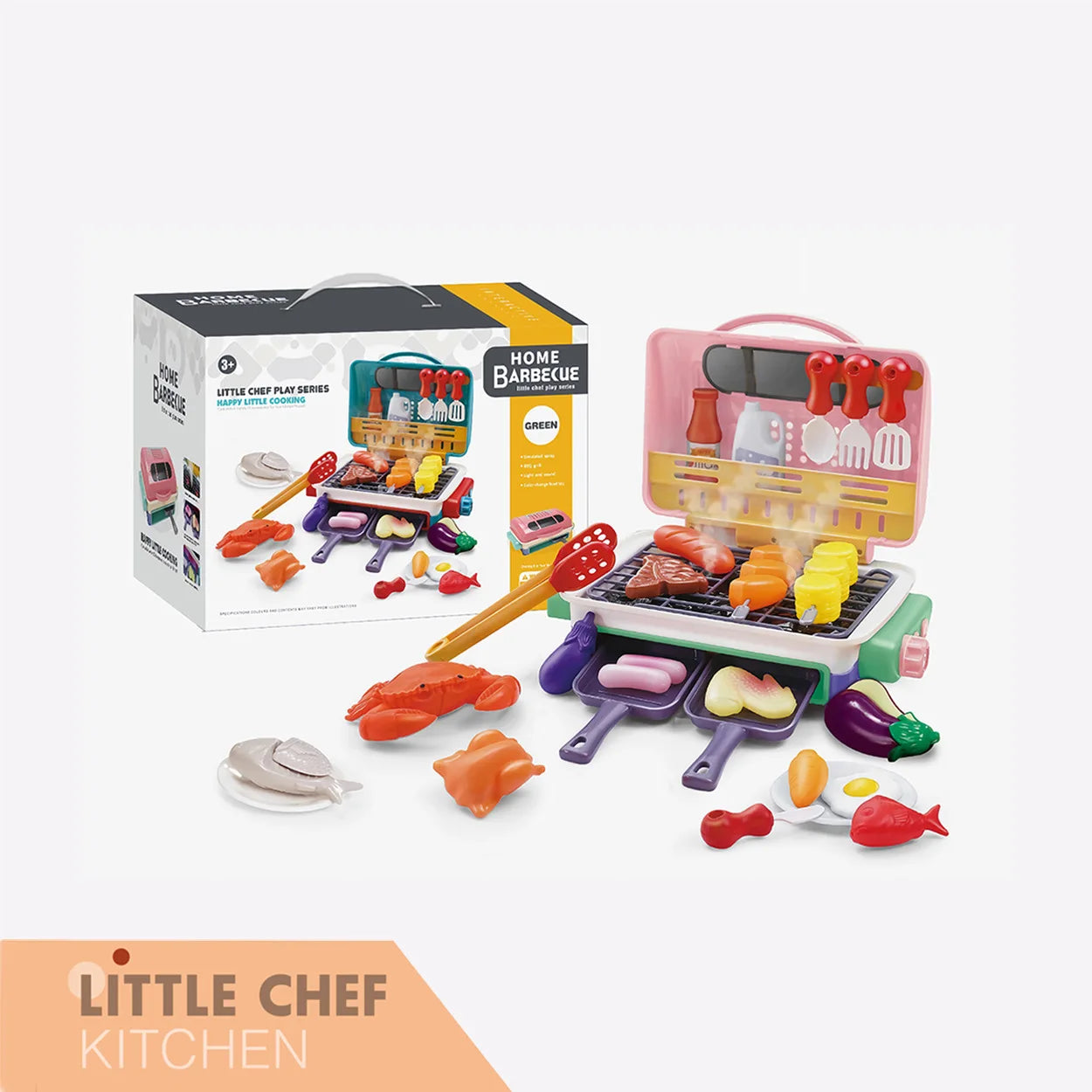 Ensemble de Barbecue Simulé Pour Enfants