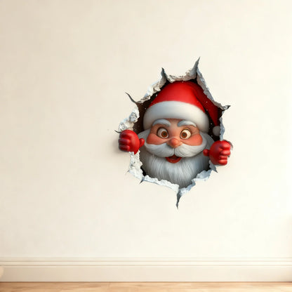 Auralix™ 3D Santa Wall Sticker