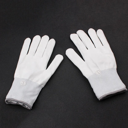 LED Gloves Neon Guantes Glowing Halloween Party Light Props Luminous Flashing Skull Gloves Stage Costume Supplies