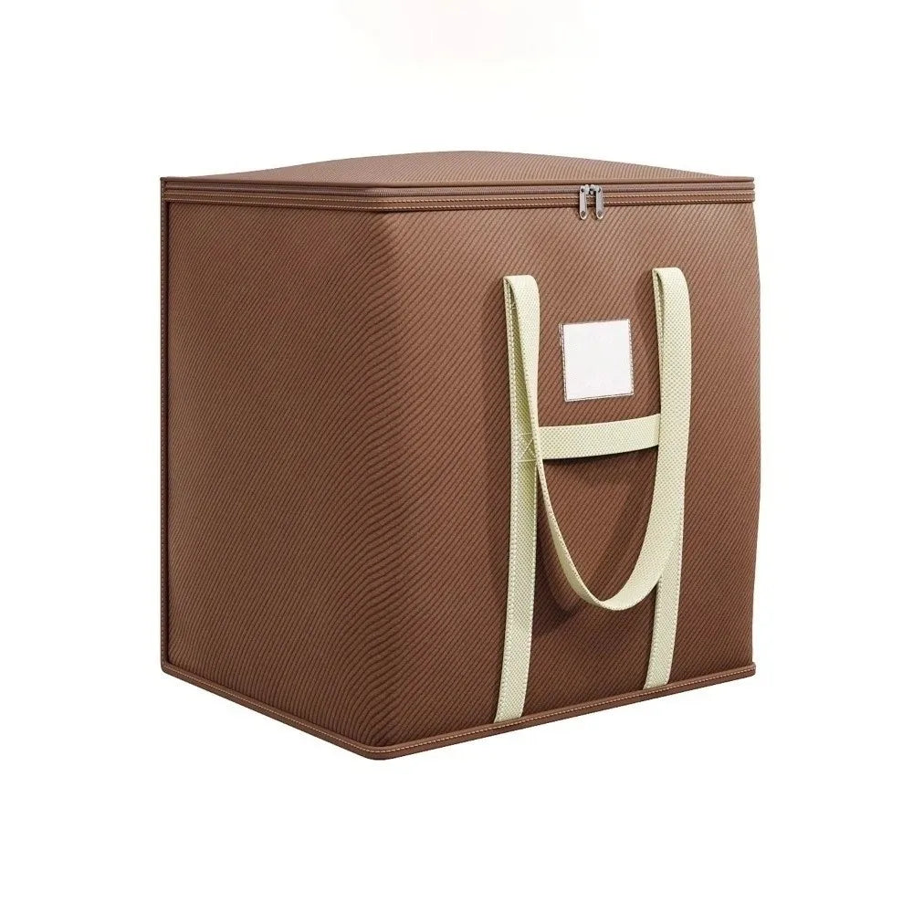 New Large Capacity Moving Packing Bag with Zipper Multipurpose Woven Bag Waterproof Clothes Organizer Packing Supplies