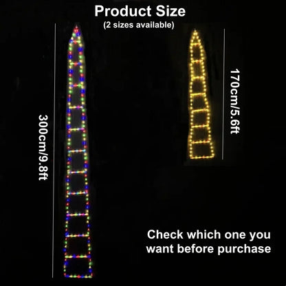 SantaGlow™ – LED Christmas Garland