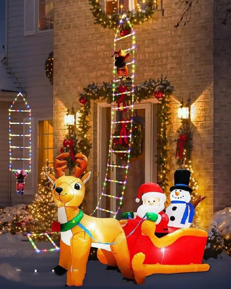 SantaGlow™ – LED Christmas Garland
