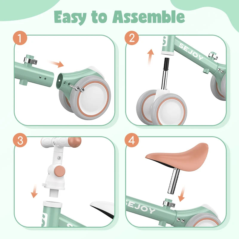 Vélo Pour Bébé - 10 Mois à 3 Ans