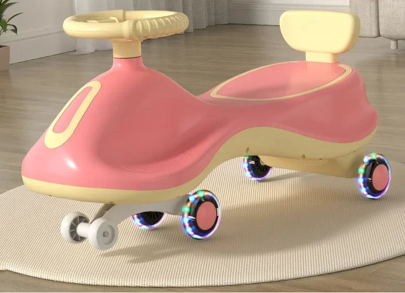 Voiture d’Équilibre Tournante pour enfants