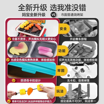 Ensemble de Barbecue Simulé Pour Enfants