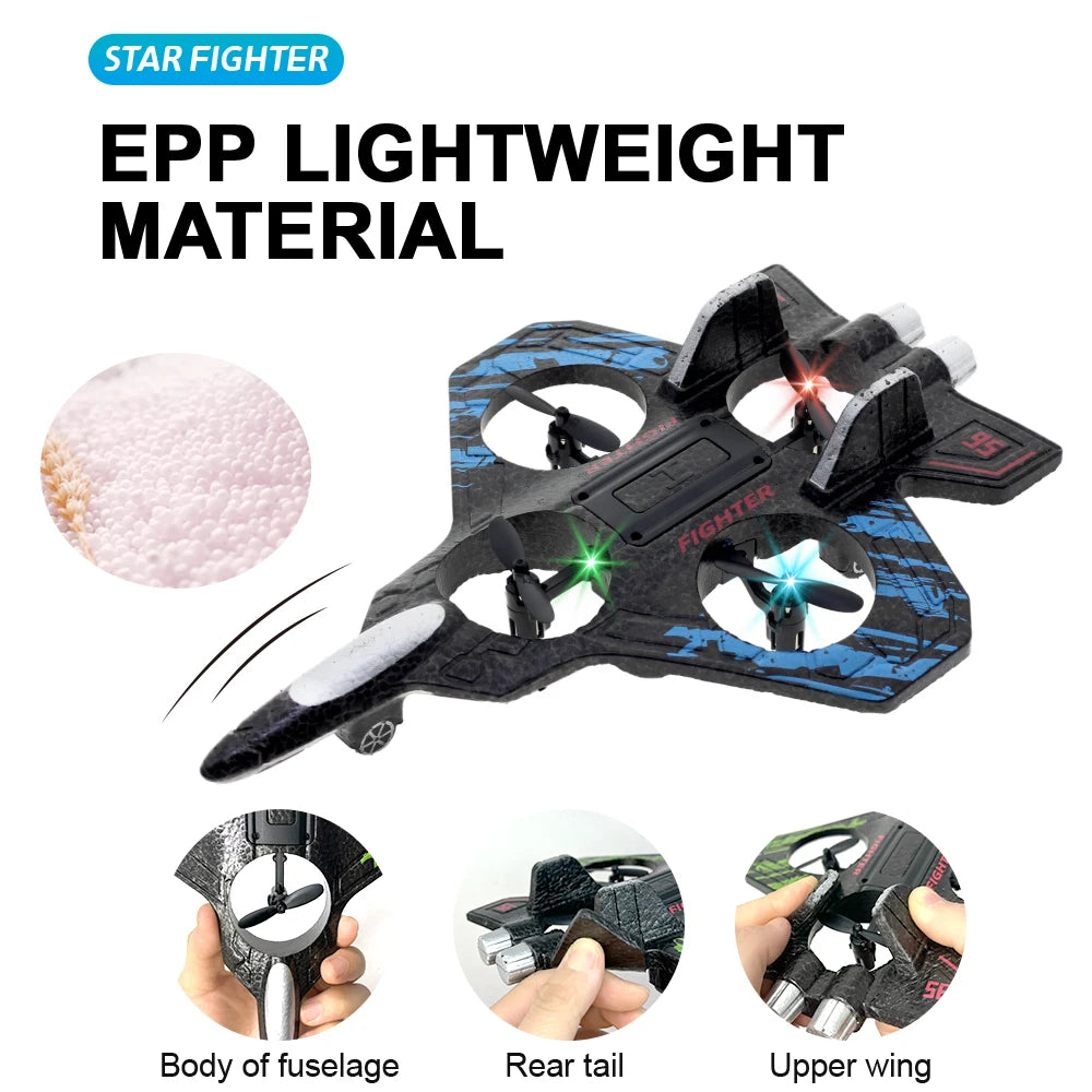 Avion de Combat Électrique Télécommandé 360