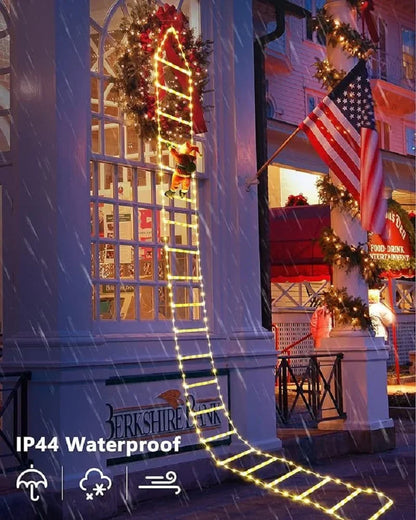 SantaGlow™ – LED Christmas Garland